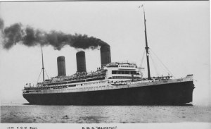 From an old postcard. "RMS Majestic.  http://en.wikipedia.org/wiki/RMS_Majestic_%281914%29